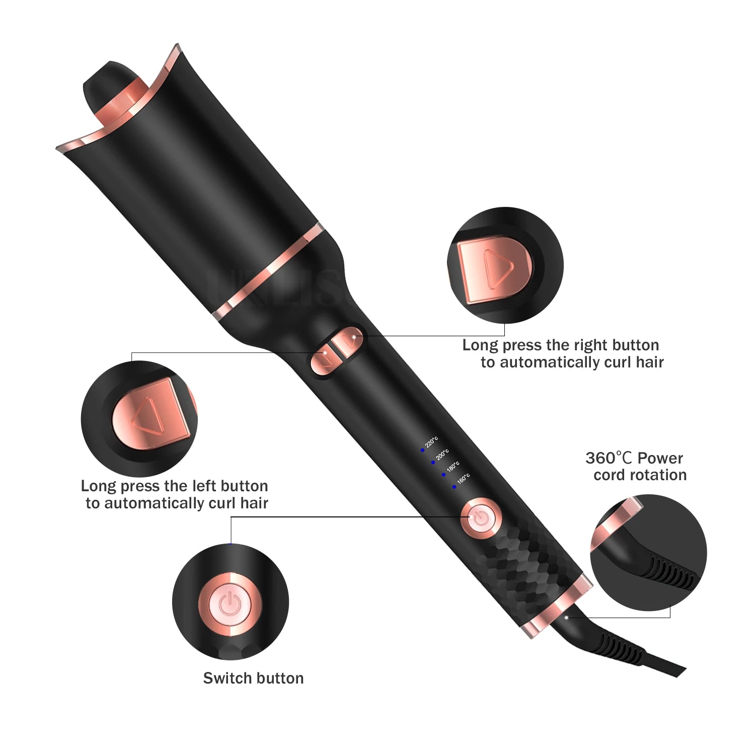 "AUTOMATIC HAIR CULER...